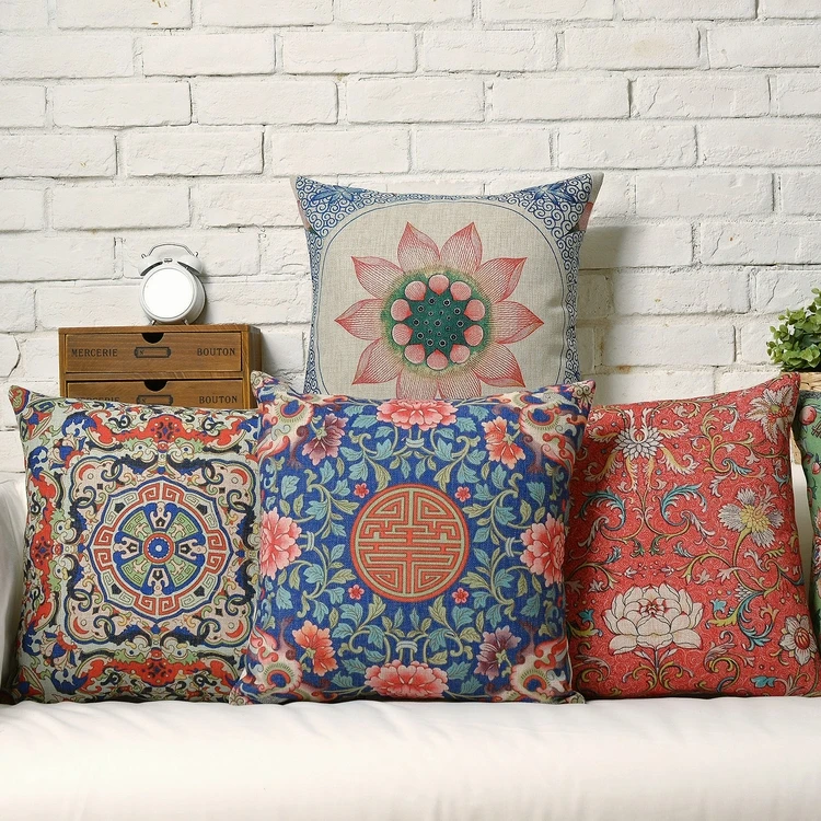 Chinese national style Cushion cover for Pillow/cushion Cotton and