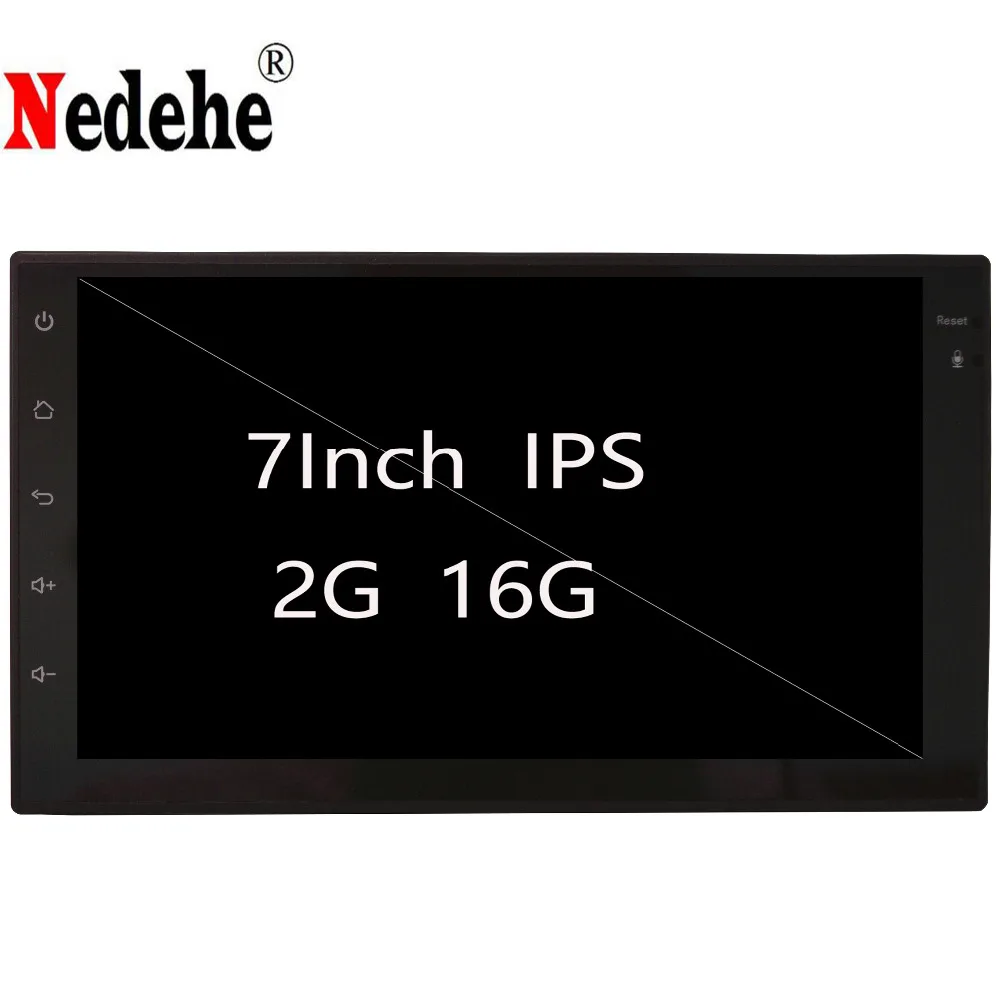 Perfect Nedehe 2G RAM 7 inch Android 7.1 Universal Car DVD Player For Nissan juke qashqai almera x trail note X-TRAIL car radio stereo 0