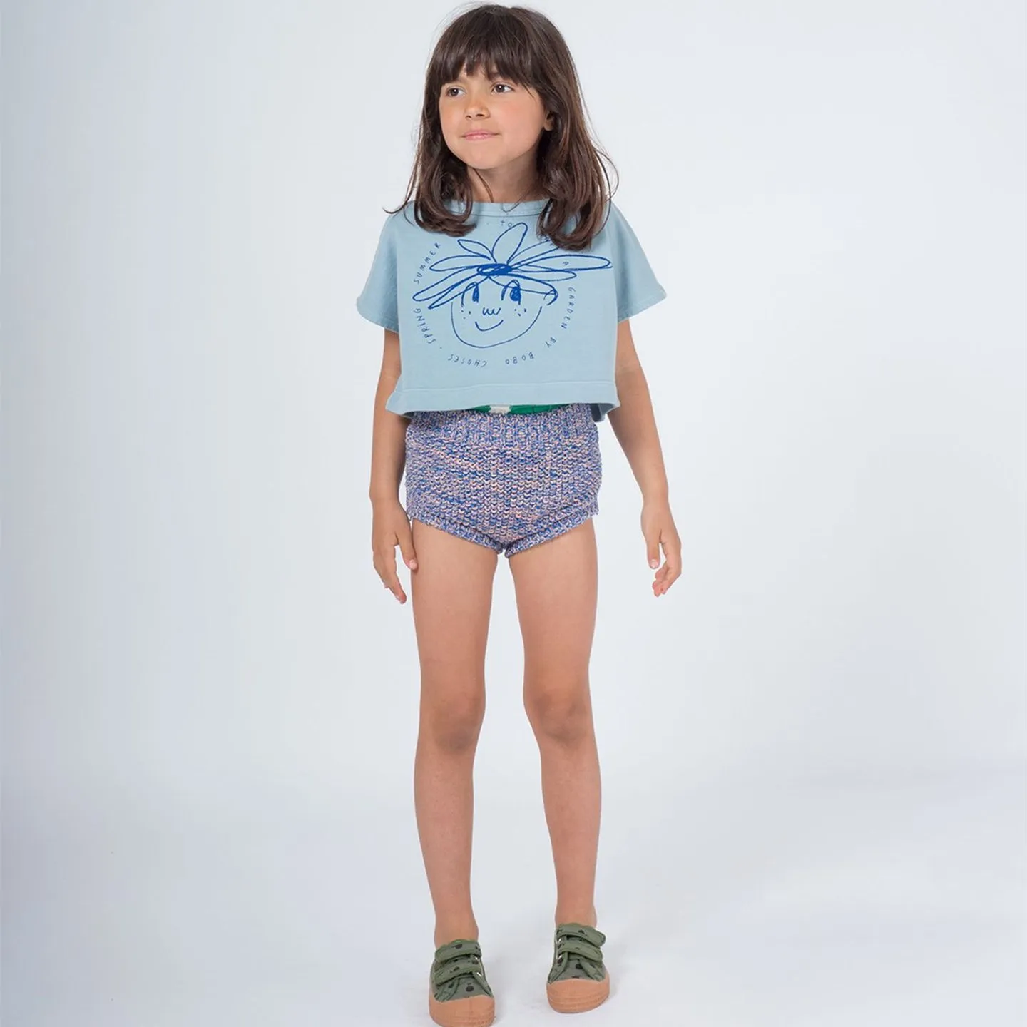 Трикотажные шорты для маленьких девочек хлопковые летние штаны с высокой талией для маленьких мальчиков детская одежда