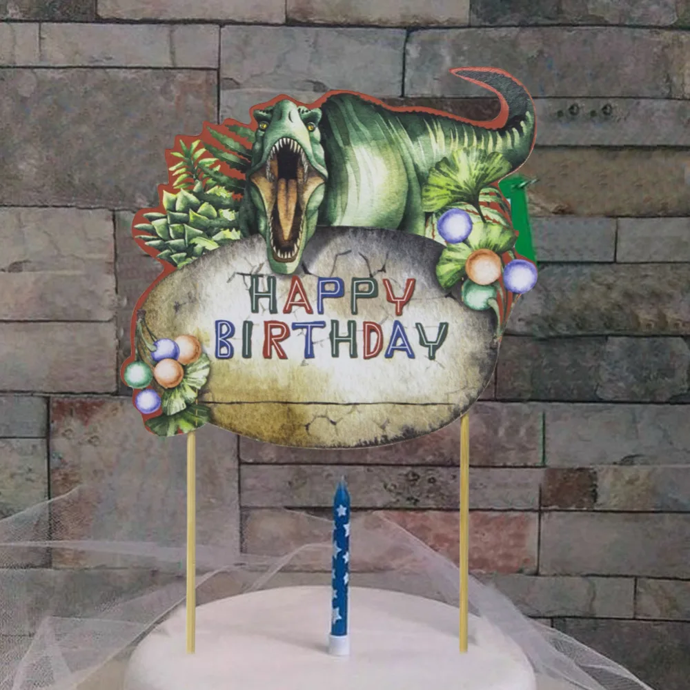 Jurassic Park Dinosaur Theme Birthday Party Decorations Happy