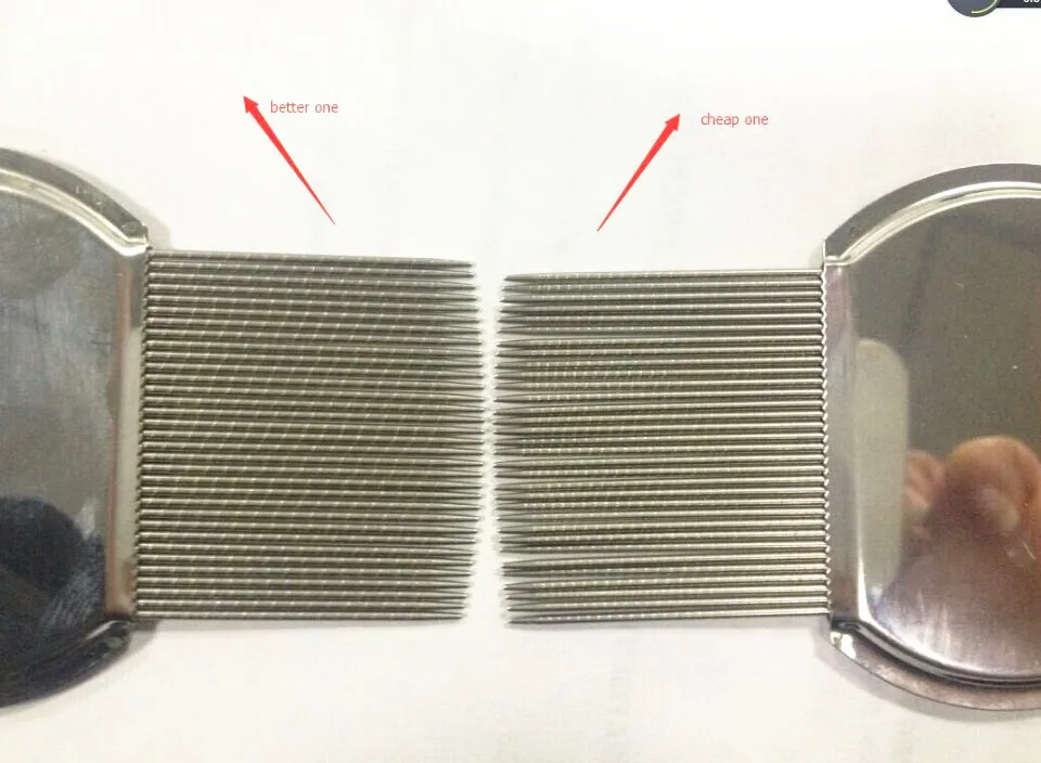 EL TERMINADOR LA MEJOR Case PARA PIOJOS Y LIENDRES microacанаadas Verde|peine para piojos|peine piojos liendrespeine |
