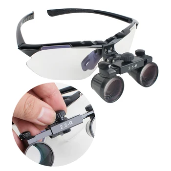

High-end Luxury Binocular Loupes 2.5X Optical Glass Loupe + EVA Carry Case