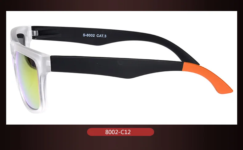 Спортивные Кен солнцезащитные очки Кена блока Мужские квадратные рамки классические дизайнерские отражающие Зеркальные Солнцезащитные очки Мужские Женские квадратные очки для вождения УФ