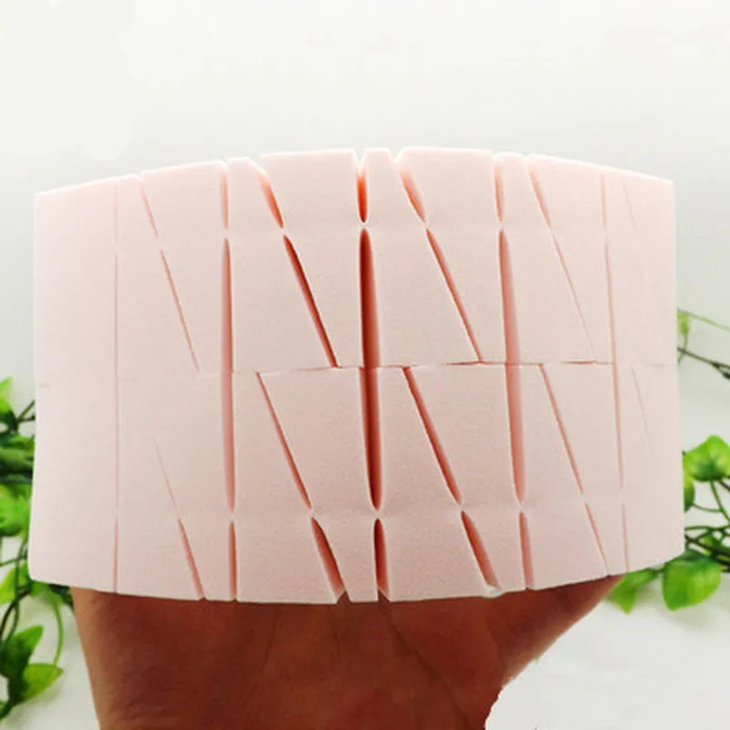 24 Pcs Makeup Foundation Triangle Sponge Face Makeup Cosmetic Puff Powder Smooth Beauty Cosmetic Make Up Sponge Beauty Tools