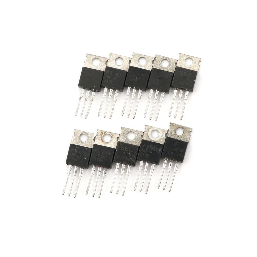 10 шт./лот IRF740 IRF 740 Power MOSFET 10A 400V TO-220 | Обустройство дома