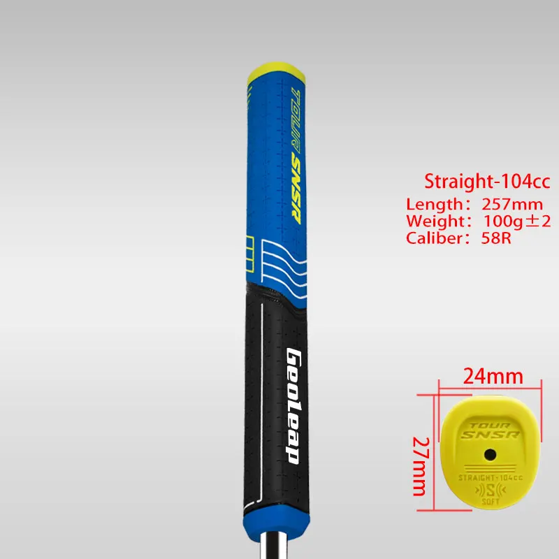 2017 أحدث الجملة حار جديد كفاف 104CC جولف قبضة مضرب قبضة