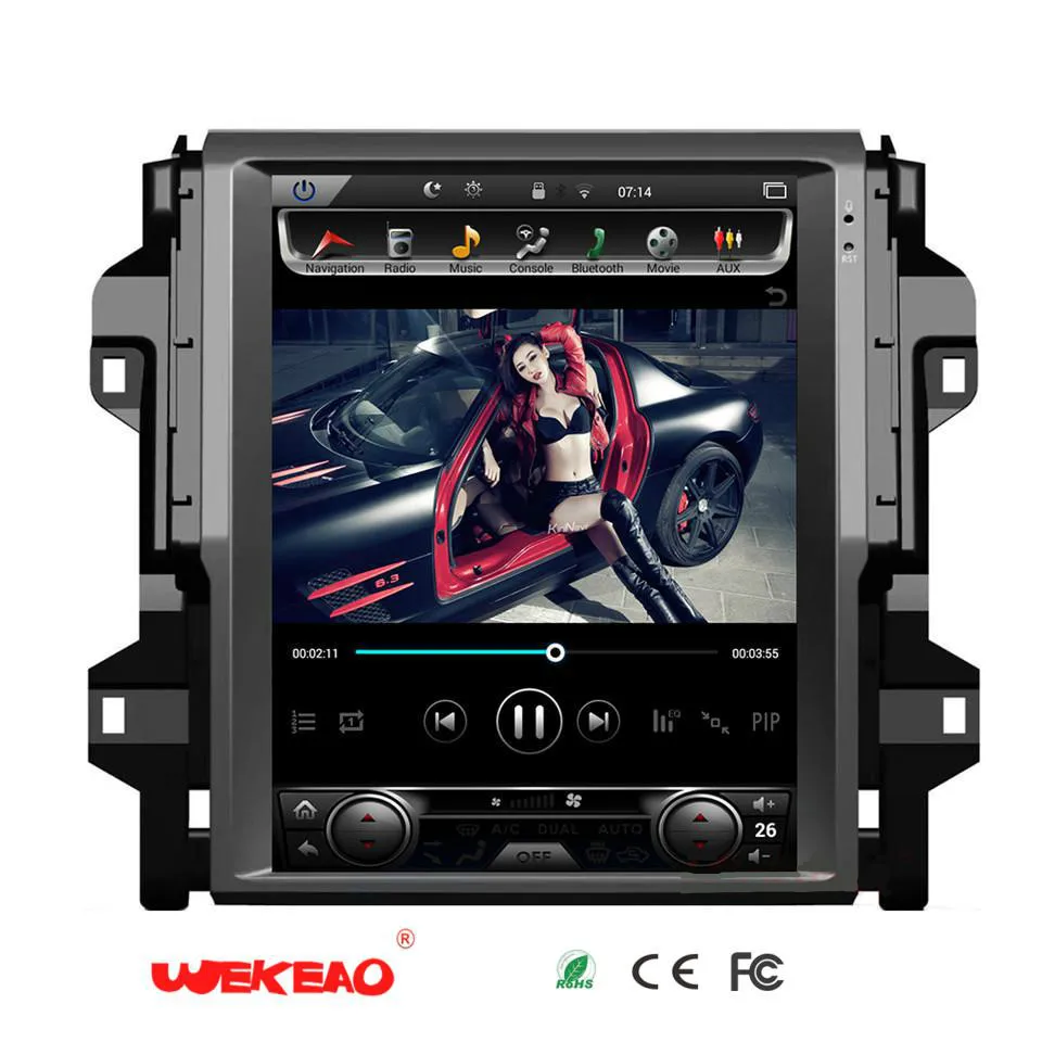 Wekeao 12 1 &quotТесла стиль Android 6 0 аудиомагнитолы автомобильные мультимедийный плеер