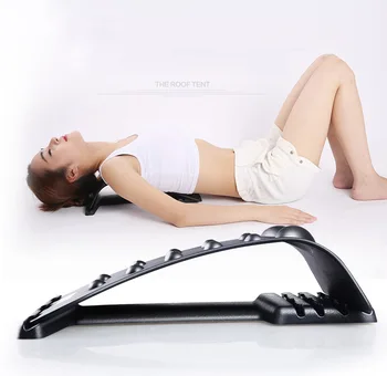 

Cervical Vertebra Massager Home Neck Stretching Device Neck Support Traction Pillow Massage Lumbar Theorapy Vibration Pad Tool