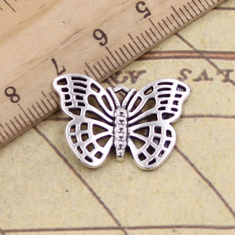 Butterfly Charm//Pendant Tibetan Antique Accessory Crafts