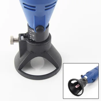 

Rotary Multi Tool Cutting Guide for HSS Router Drill Bits Attachment Tool Kit