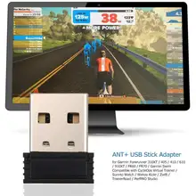 Ingelon mini USB ANT+ Stick гаджеты Портативный USB адаптер Прямая поставка для Garmin zwift onelap wahoo Велоспорт Фитнес-устройство гаджет