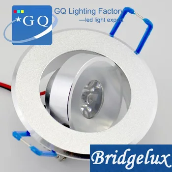 

1W led Downlights High Power lantern indoor Recessed led lamp 85-265V top quality clod warm white Bulb Lamp