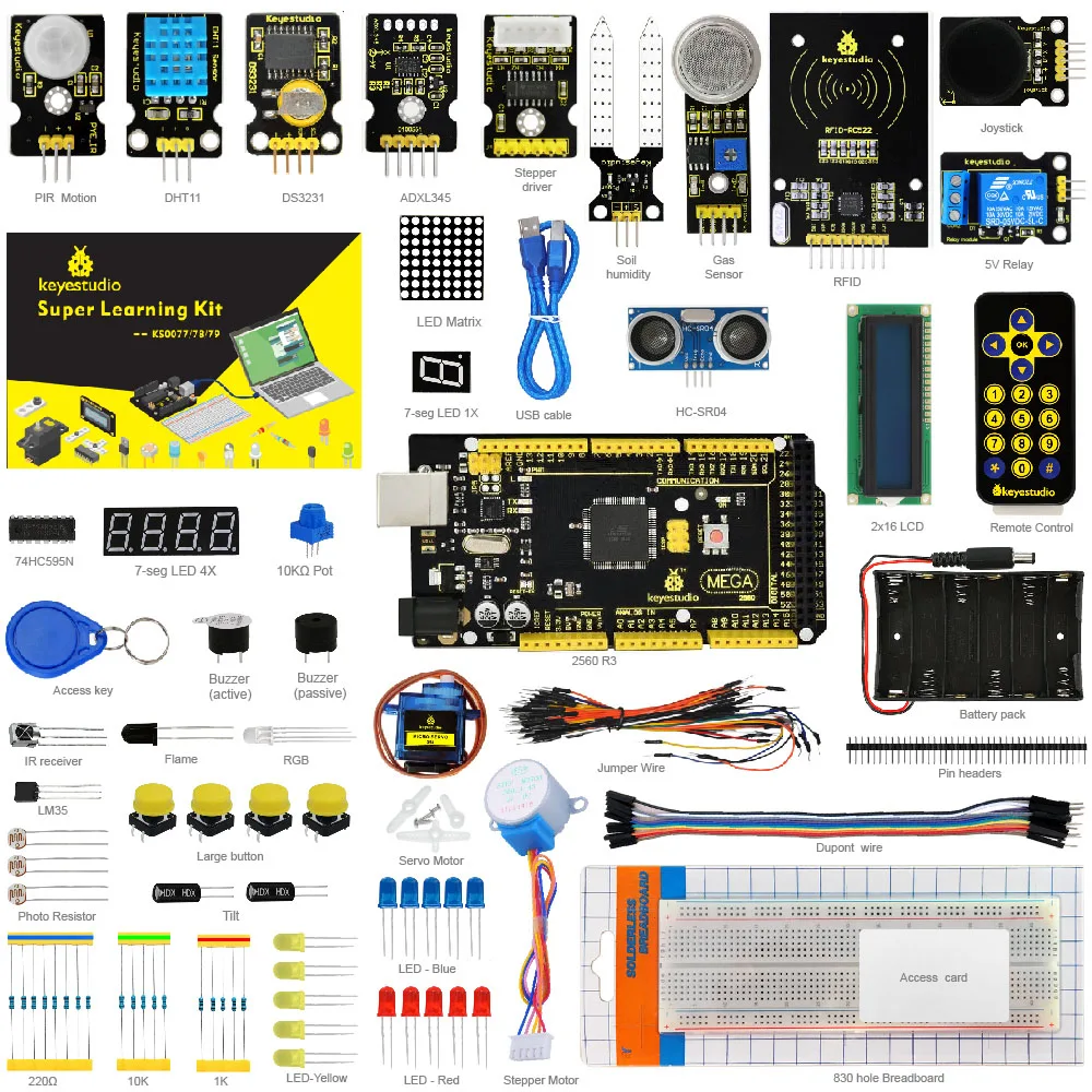 Free Shipping RFID Learning Kit Upgraded Version Starter Kit For Arduino
