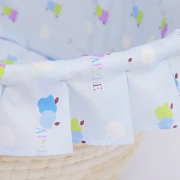 Corn woven baby basket sleeping baby bed Baby Crib Protector For Newborns Room Decoration Portable Outdoor Bumpers For Newborn