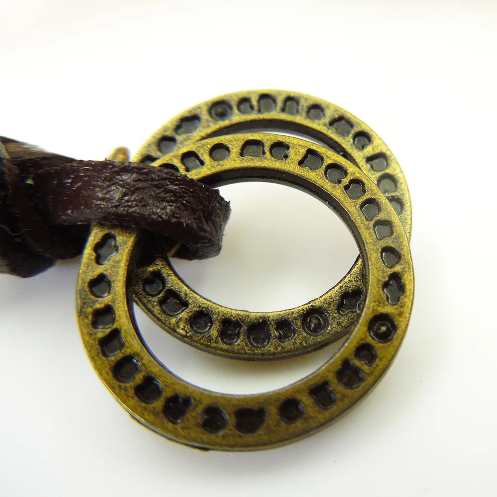 Wholesale 20pcs Vintage Circle steampunk Charms Pendant Antique bronze