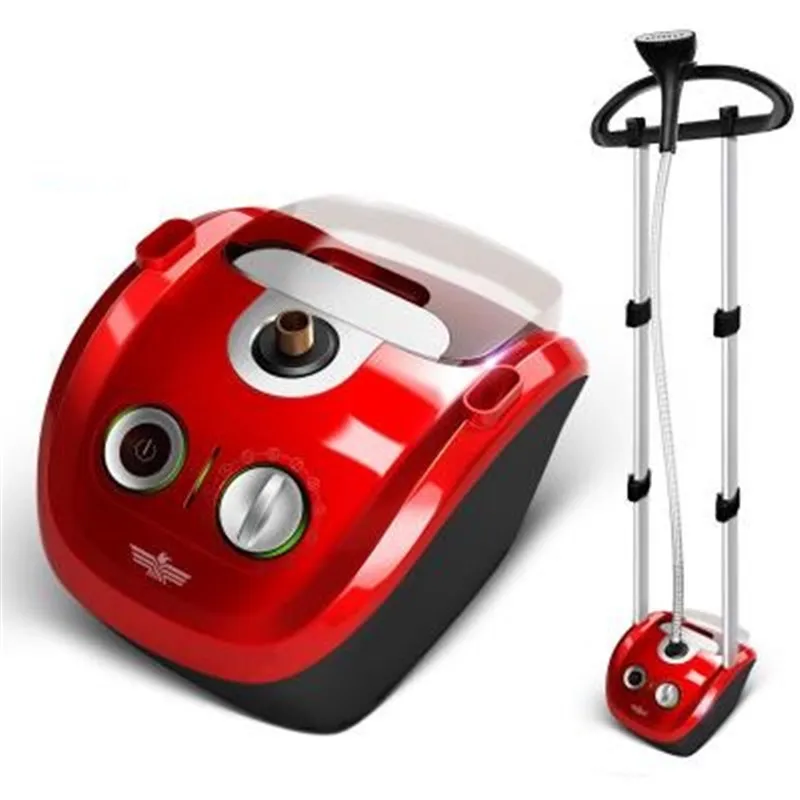 XF108-6,, большая мощность дома держать Электрический отпариватель висячая гладильная машина, отпариватель одежды, паровой Утюг - Цвет: Красный