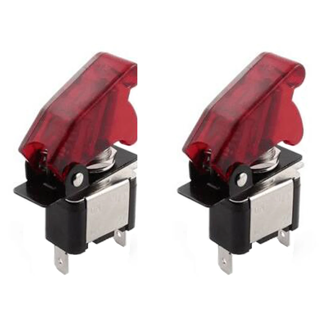 1PCS 12V 20A Car Auto Cover LED Light SPST Toggle Rocker Switch Control