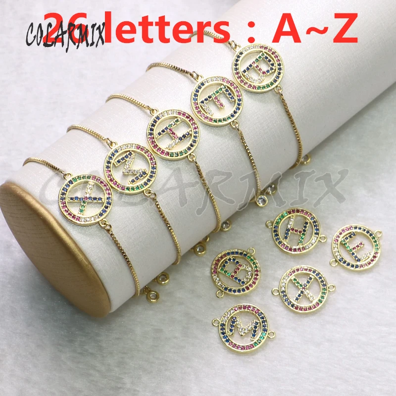 10 pieces letters bracelets alphabets bracelets alphabets charm