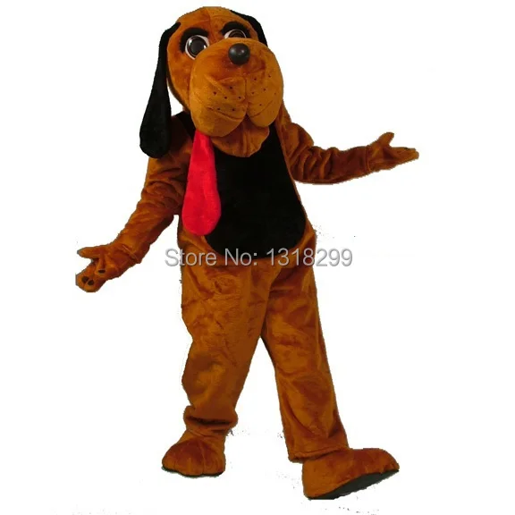 

MASCOT PARK Dark Brown Hound Dog mascot costume fancy dress custom fancy costume cosplay theme mascotte carnival costume