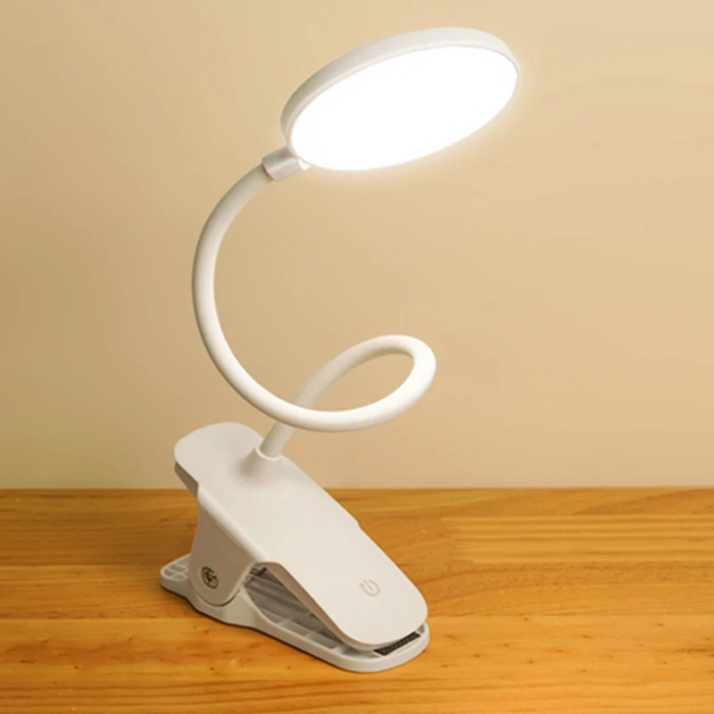 

Led clip lamp charging eye lamp bed dormitory light USB touch switch student desk writing