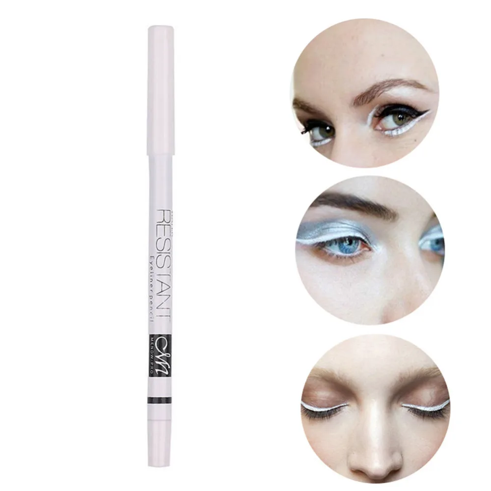 1pc Brighten White Eyeliner Pen Makeup Waterproof Glitter Sexy Eye