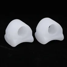 1 пара силиконового геля выпрямитель для пальцев ног сепаратор буйон корректор облегчение боли, бурсит больщого пальца стопы носилки протектор Массаж Уход за ногами Инструменты