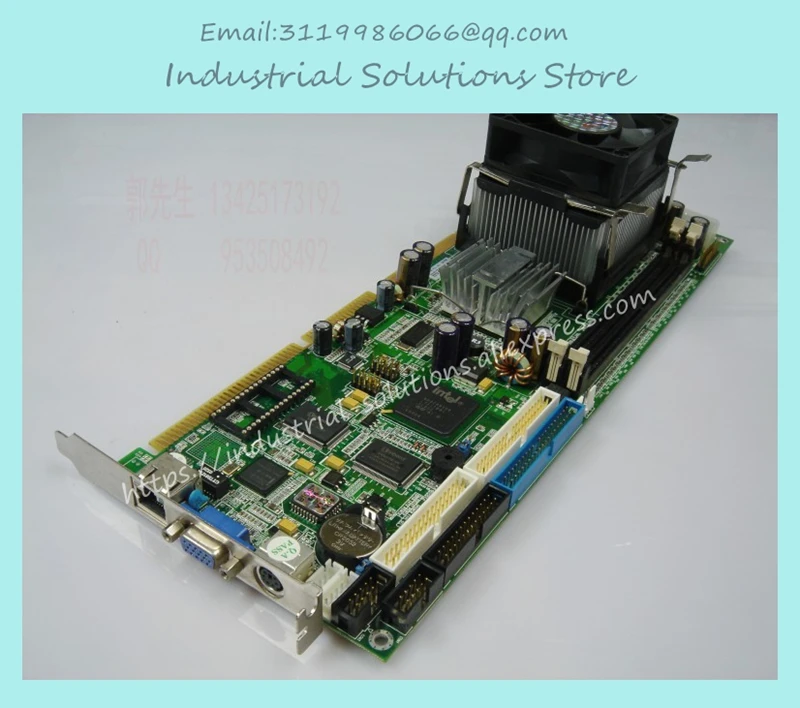 IPC Board Full Length P4 Industrial Motherboard IBS-820H Not Include Fan 100% tested perfect quality isky ibs 20 2gr
