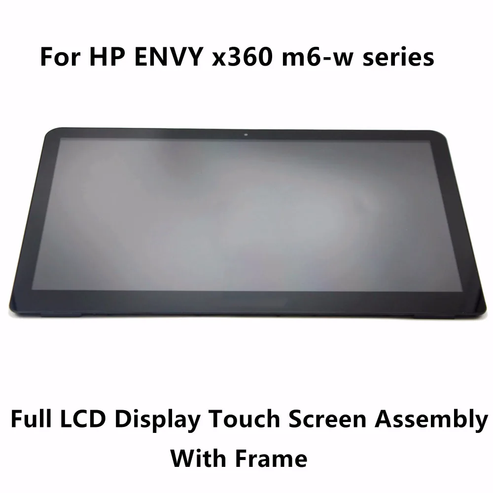 

For HP ENVY x360 m6-w series m6-w103dx m6-w102dx m6-w010dx m6-w011dx Full IPS LCD Display Touch Screen Digitizer Assembly+Bezel