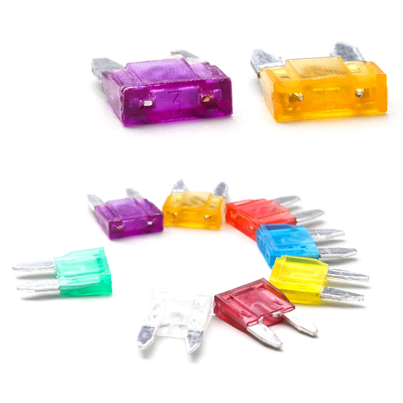 

160PCS Standard Automobile Car Security Fuse Auto Car Blade Fuse Assortment Kit 3/5/10/15/20/25/30/40A Using For Small-sized Car