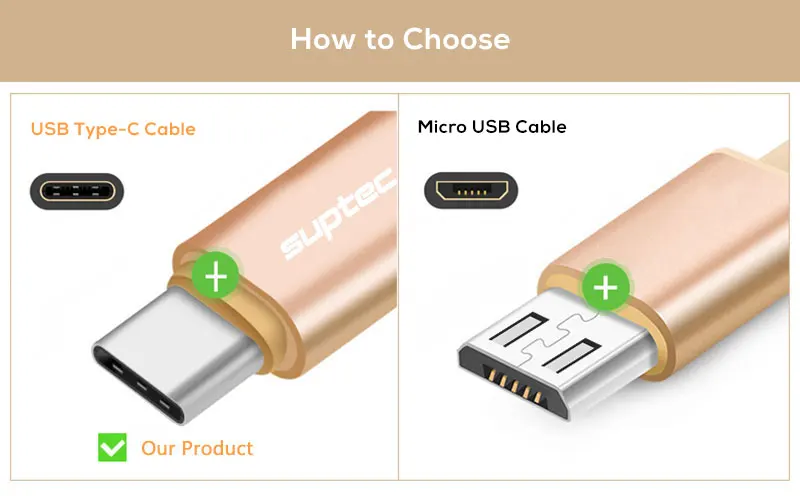 SUPTEC 2 м 3 м usb type-C кабель для samsung S9 S8 Note 9 2.4A зарядное устройство Быстрая зарядка type-C кабель для huawei Xiaomi Oneplus 5 6 6t