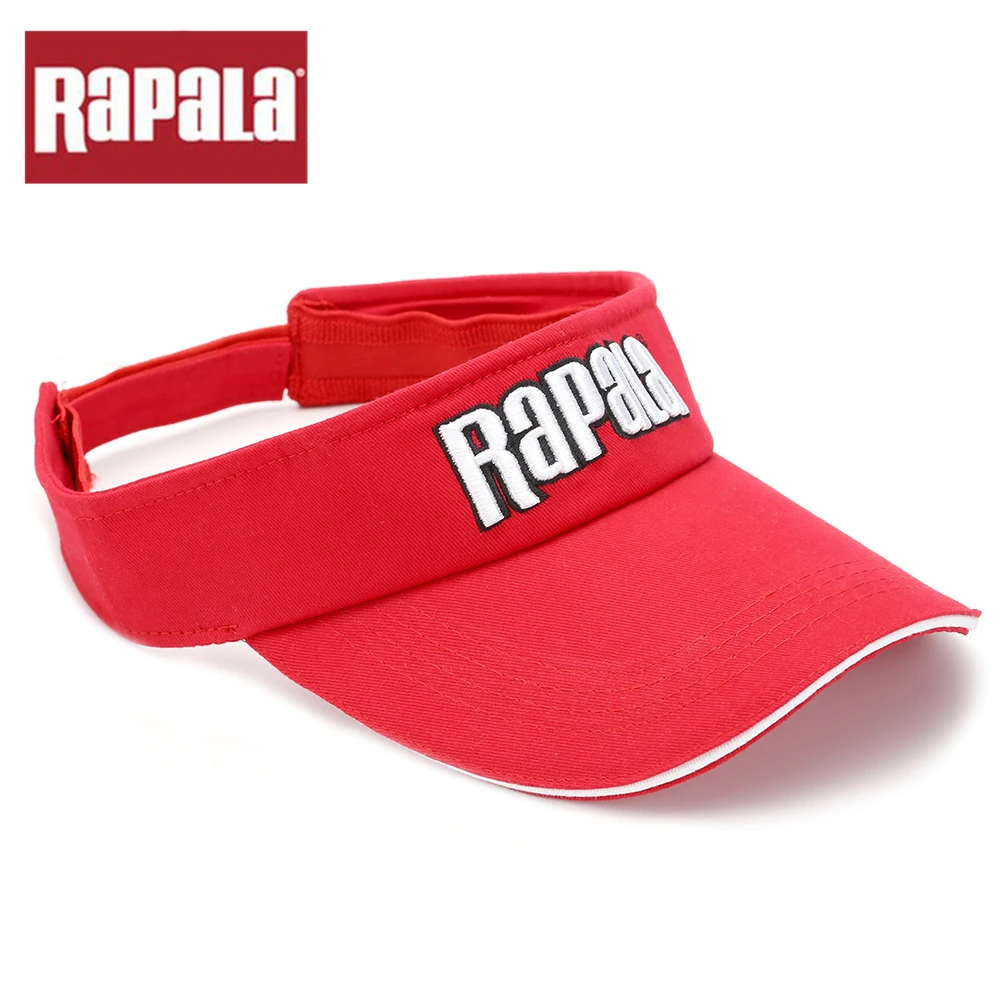 

Rapala Red color High quality Fishing Cap High quality Adjustable Washed Cotton Baseball Golf Cap Outdoor Sports