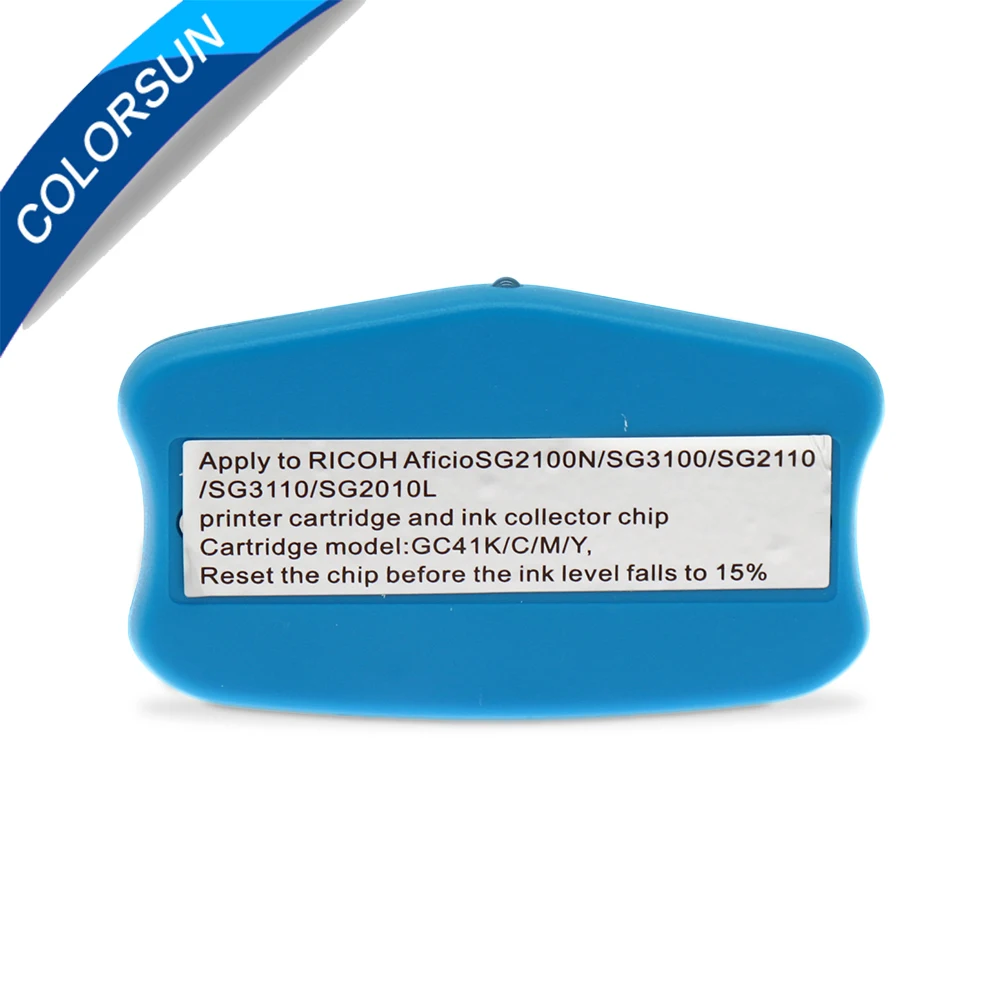 Для Ricoh GC41 картридж чип Reseter для Ricoh SG3100 SG2100 SG2010L SG2010N SG3110dnw SG3120SF SG7100 принтер GC31 Resetter