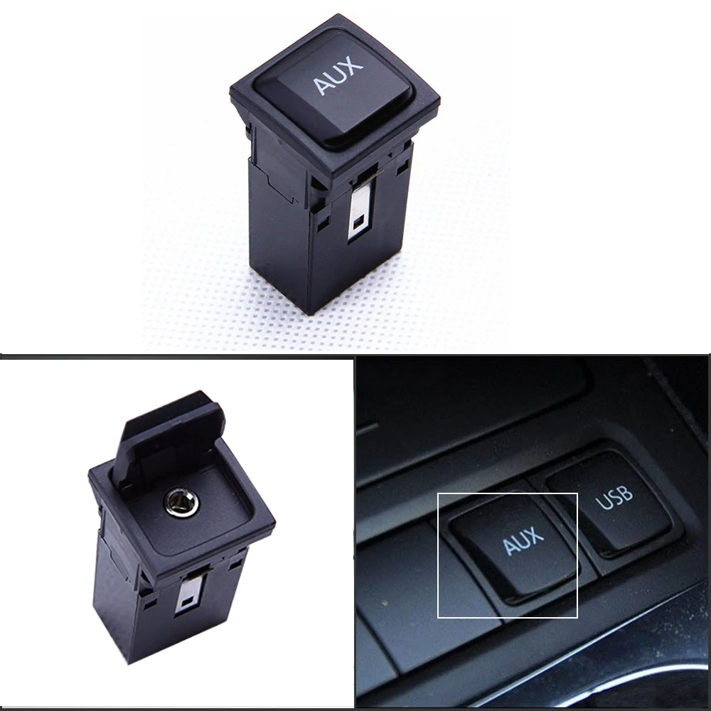 TUKE OEM VW RCD510 RCD310 RCD300 RNS315 AUX переключатель Commutateur Pour Jetta MK5 MK6 Golf Scirocco 5KD035724A|aux switch|vw