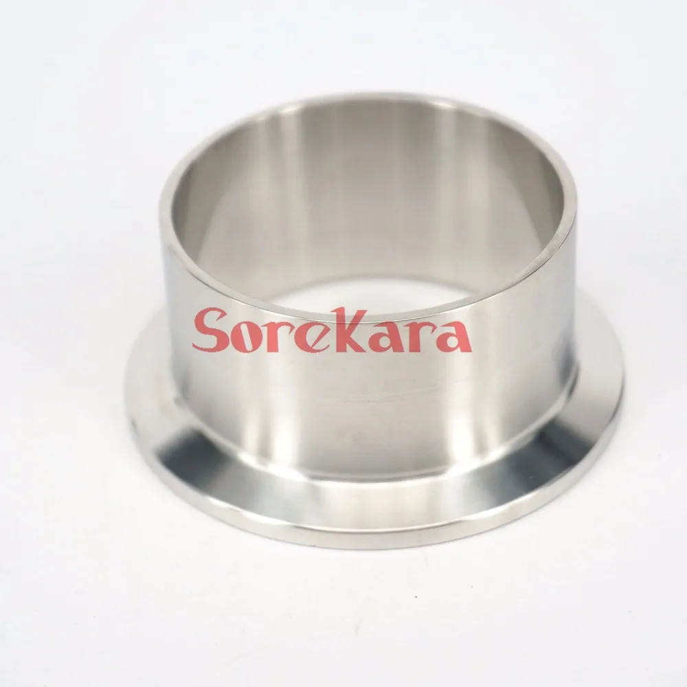 

38mm Tube O/D x 50.5mm Ferrule O/D x 28.6mm Height 304 Stainless Steel Sanitary Weld Ferrule Connector Pipe Fitting