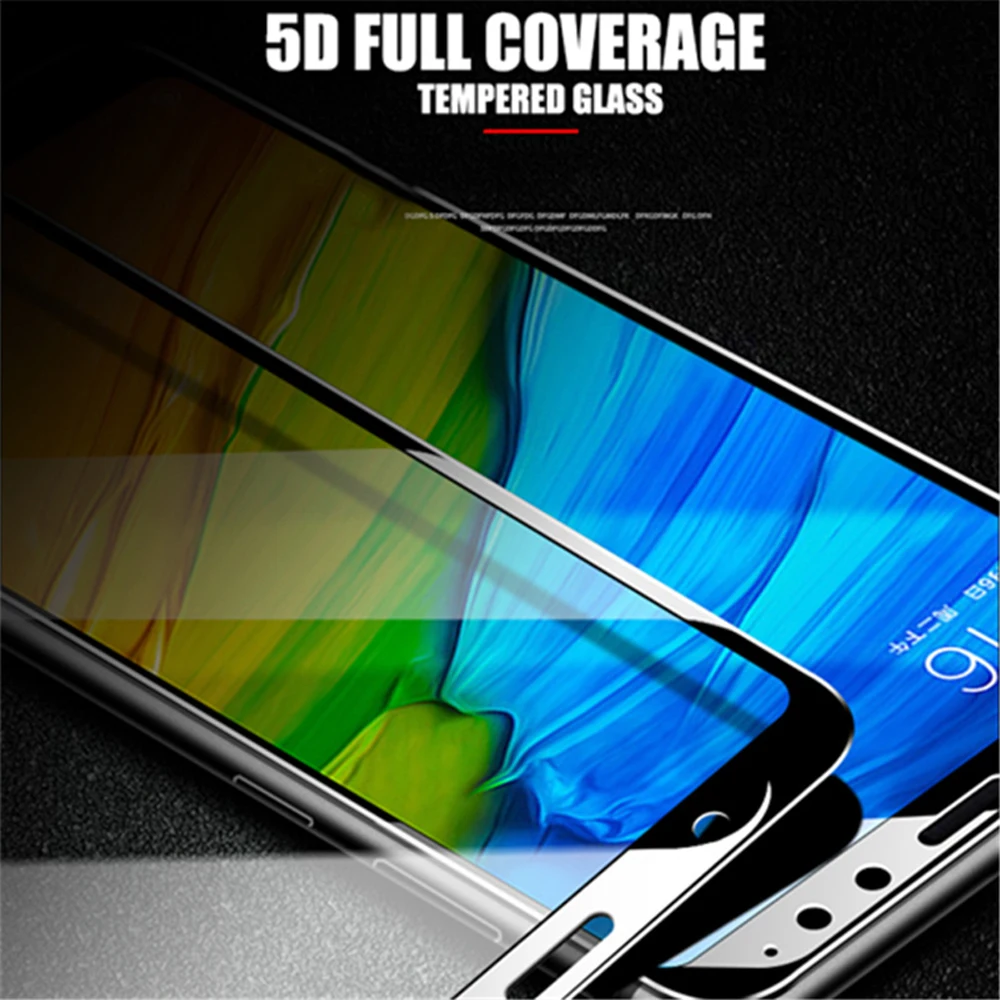 

5D Full Cover Tempered Glass For Xiaomi Mi A1 Mi A2 Lite Mi Note 3 Screen Protector For Xiaomi Mi 5X 6X Mi8 Mi8 SE Mi6 Mi5s Mix2