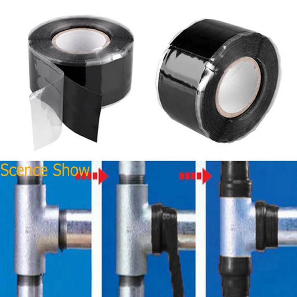 

Self-Adhesive High Temperature And High Pressure Waterproof Water Pipe Repair Sealing Self-adhesive Tape 3M