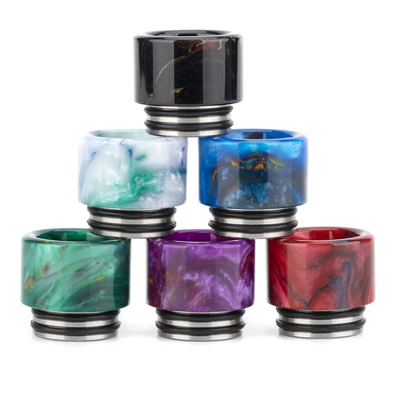 

Drip Tip 810 Epoxy Resin DripTip Stainless Steel TFV8 TFV12 TFV8 BABY BIG BABY V12 PRINCE RDA RTA Atomizer