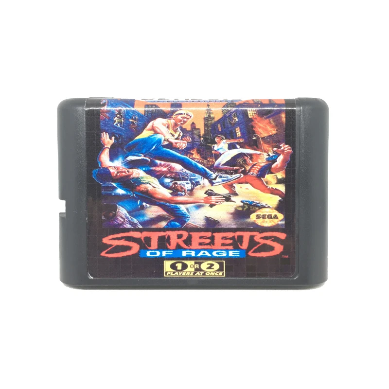 Игровой картридж Street of rage 1 16 битная карточная игра для Sega Mega Drive / Genesis System корпус
