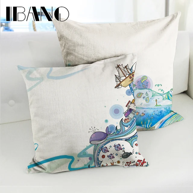 Decorative Pillows 40x40cm Cushion Cover Shark Pillow Case Enchanting Shark Decorative Pillow Decorative Pillows 40x40cm Cushion Cover Shark Pillow Case Enchanting Shark Decorative Pillow