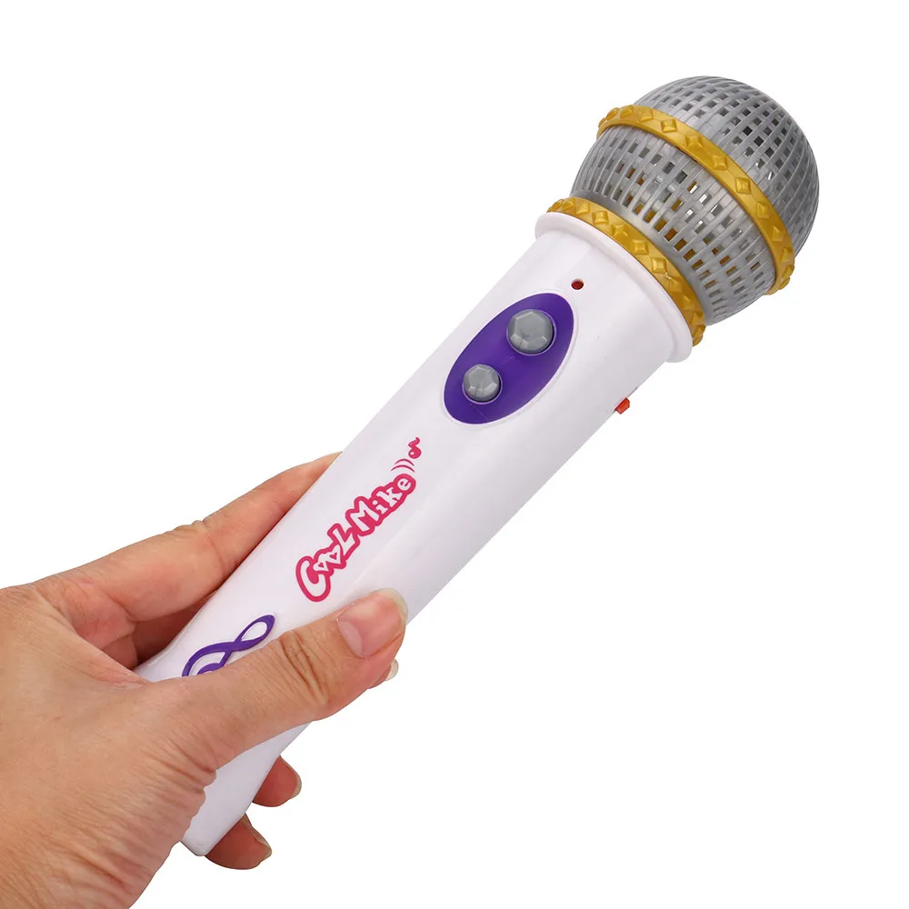 Микрофоны для мальчиков и девочек, микрофон, караоке, пение, забавный подарок, музыкальная игрушка J03T, Прямая поставка