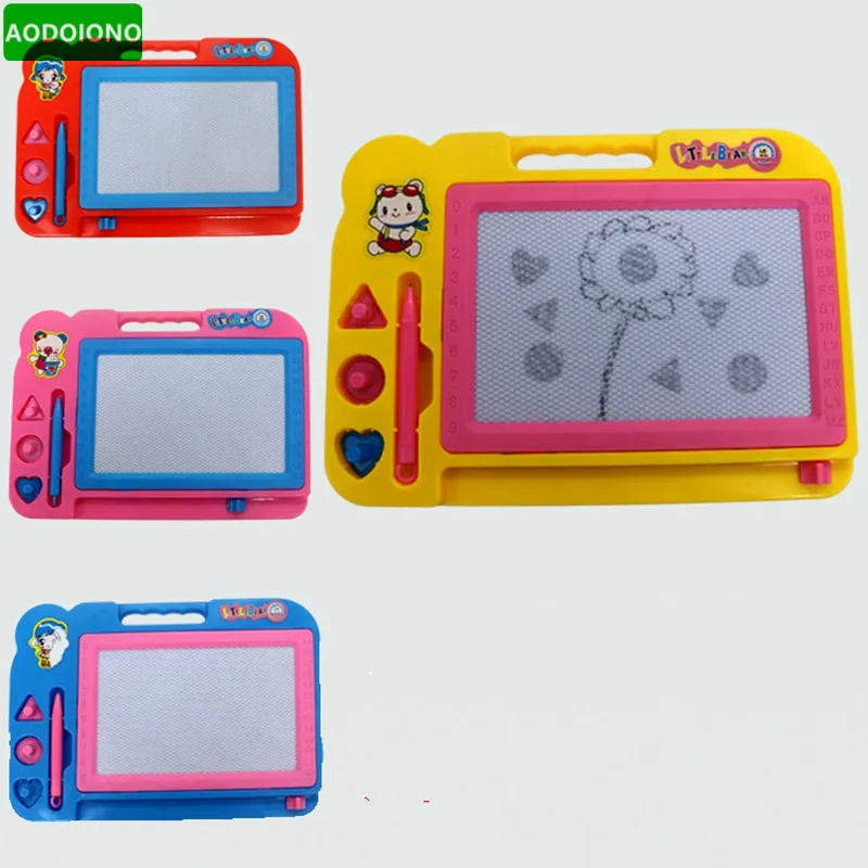 Painting Board Kids Colorful Plastic Drawing Tablet Toys