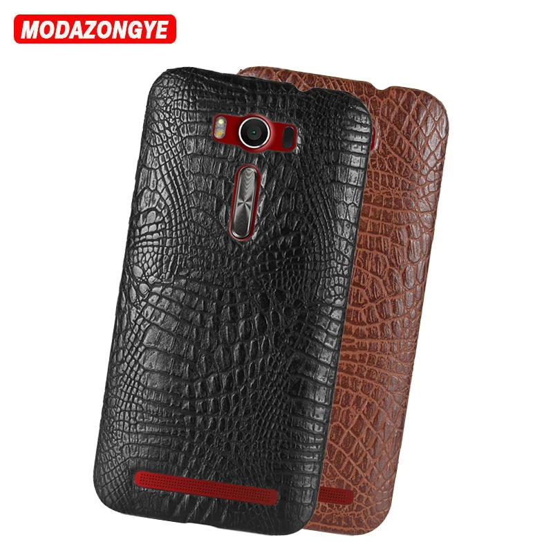 ASUS Z00ED Case Zenfone 2 ZE500KL 5 0 жесткий чехол для телефона из искусственной кожи Laser ZE ZE500 500
