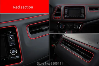 

5M Car Styling Internal Decoration Moulding Trim Strips Line for Chevrolet cruze aveo captiva trax epica spark orlando Stickers