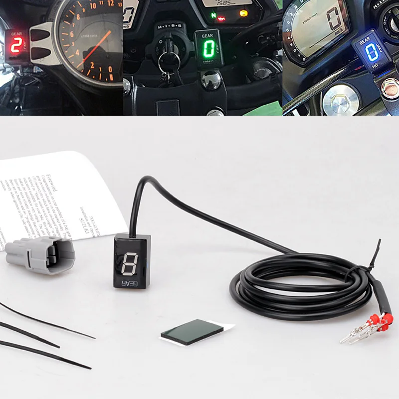 para Suzuki Boulevard Indicador de Moto Medidor de Velocidade C109t M109r M109r2 Led Eletrônica 1-6 Nível Engrenagem Digital C50 M50 C90 M90 C109r