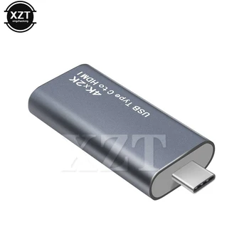 

1pcs USB 3.1 Type-C Converter Male to Female Multimedia Interface 4Kx2K Type C to HDMI newest Adapter for pc monitor HDTV