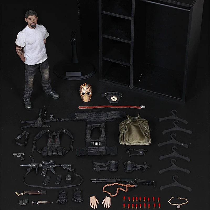 

1/6 Masked Mercenary 2.0 Merce Naries 12inch Collection Action Figure For Fans Holiday Gift