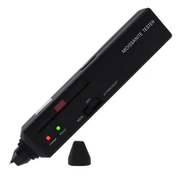

Handheld MOISANITE TESTER Mounted Jewelry Loose Stone Tool Selector + Ultraviolet UV Light 2pt Jewel Stone No Calibration Needed