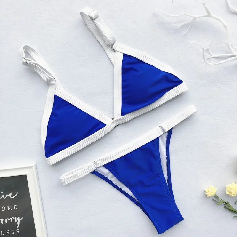 Bikinx треугольник красный купальник женский купальный костюм спортивный