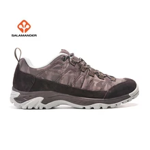 SALAMANDER Men’s Leather Outdoor Hiking Trekking Sneakers Shoes For Men Sport Climbing Mountain Trail Shoes Sneaker Man