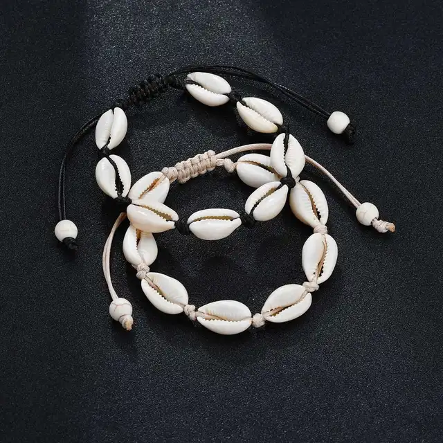 Bohemia Natural Shell Anklets for Women Foot Jewelry Summer Beach Barefoot Bracelet Ankle on Leg Chian Ankle Strap Accessories 2